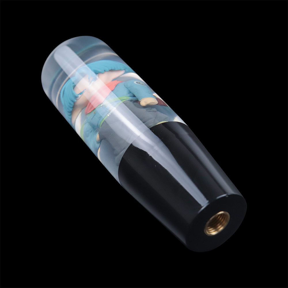 Brand New Universal Anime Dragon Ball Z Character Crystal Clear Stick Car Manual Gear Shift Knob Shifter Lever Cover