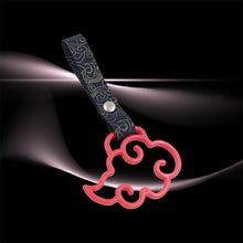 Load image into Gallery viewer, Brand New Cloud Handle Red JDM TSURIKAWA Ring Subway Train Bus Black Handle Strap Charm Drift