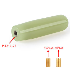 Brand New 15CM JDM Glow in the Dark Green Manual Car Gear Long Stick Shift Knob Shifter M8 M10 M12