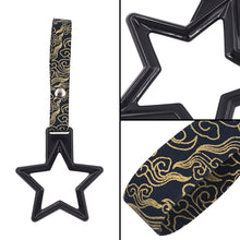 Load image into Gallery viewer, Brand New Star Black JDM TSURIKAWA Subway Bus Handle Strap Charm Drift