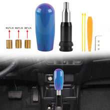 Load image into Gallery viewer, Brand New Universal JDM Blue 10CM Marble Style Stick Automatic Transmission Racing Gear Shift Knob