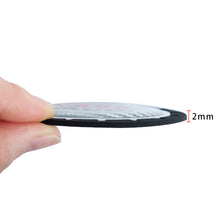 Load image into Gallery viewer, Brand New 2PCS MUSTANG Real Carbon Fiber Car Cup Holder Pad Water Cup Slot Non-Slip Mat Universal