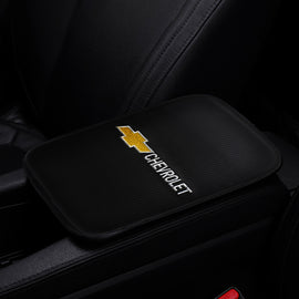 BRAND NEW UNIVERSAL Chevrolet Car Center Console Armrest Cushion Mat Pad Cover Embroidery