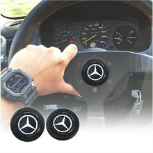 Load image into Gallery viewer, Brand New Universal Mercedes Benz Car Horn Button Black Steering Wheel Horn Button Center Cap