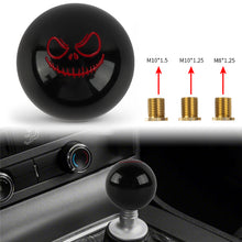 Load image into Gallery viewer, BRAND NEW JDM Ghost Smile Face Ball Black Manual Gear Stick Shift Knob Shifter Universal M8 M10 M12