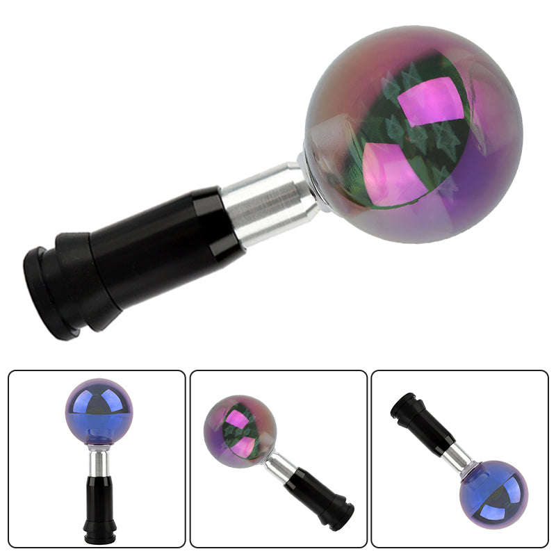 Brand New 7 Star Titanium Neo Chrome Dragon ball Z Custom 54mm Shift Knob Automatic Transmission Car Racing Gear Shifter