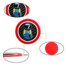 Load image into Gallery viewer, Brand New 2PCS Spoon Sports Racer Real Carbon Fiber Car Cup Holder Pad Water Cup Slot Non-Slip Mat Universal