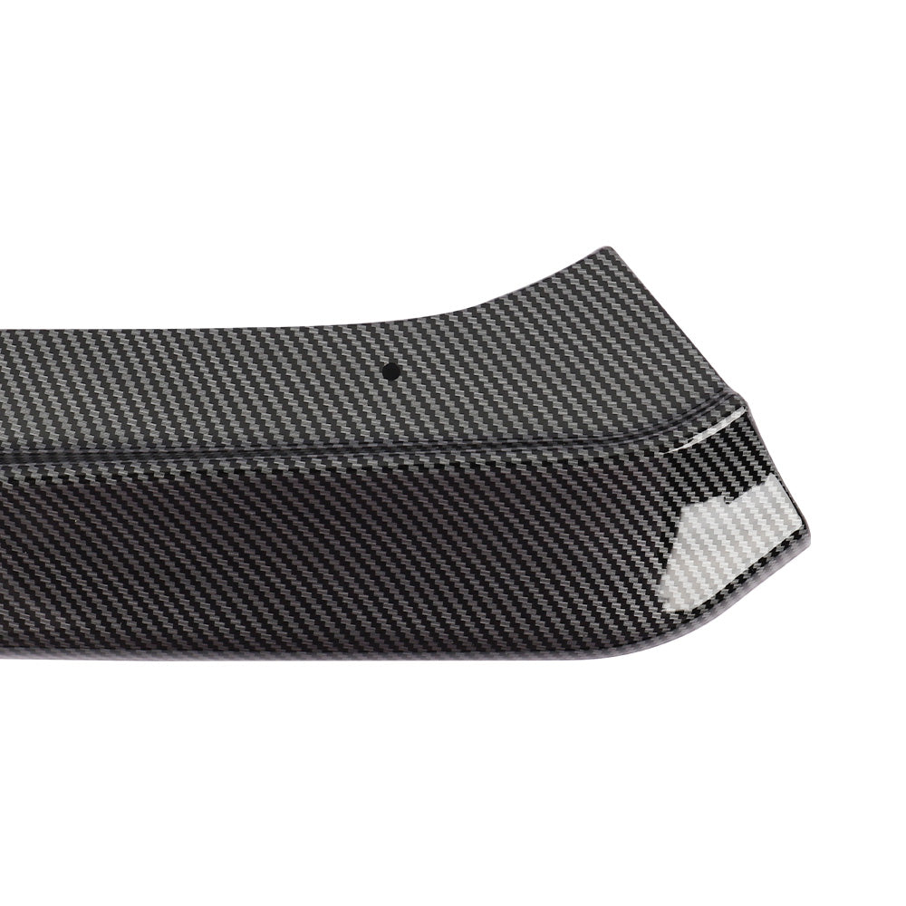 Brand New 3PCS 2013-2015 Honda Civic 4dr Sedan Carbon Fiber Front Bumper Lip Kit