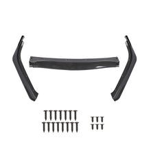 Load image into Gallery viewer, Brand New 3PCS 2013-2015 Honda Civic 4dr Sedan Carbon Fiber Front Bumper Lip Kit