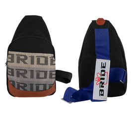 Brand New JDM BRIDE BLUE Backpack Molle Tactical Sling Chest Pack Shoulder Waist Messenger Bag