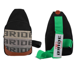 Brand New JDM BRIDE GREEN Backpack Molle Tactical Sling Chest Pack Shoulder Waist Messenger Bag