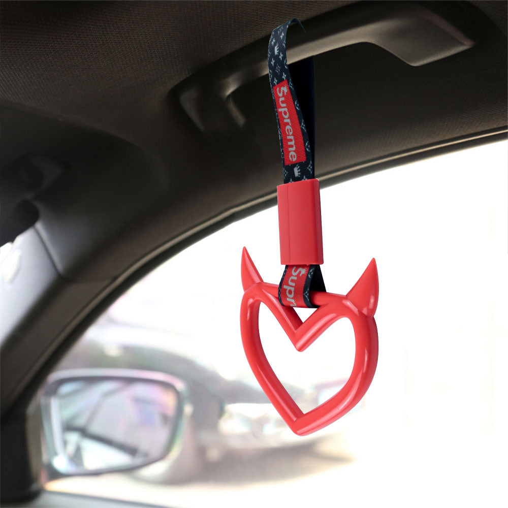 Brand New Supreme Devil Heart Shaped Red JDM TSURIKAWA