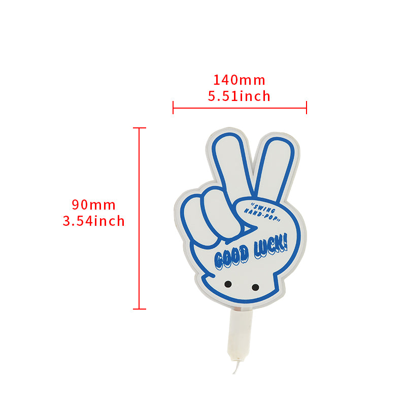 BRAND NEW 1PCS JDM GOOD LUCK Swing Hand Pop Marker Lamp LED Decoration Light