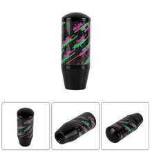 Load image into Gallery viewer, Brand New 9CM HKS Style Universal Black Carbon Fiber Manual Gear Stick Shift Knob Lever Shifter M8 M10 M12