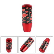 Load image into Gallery viewer, Brand New 9CM Universal Naruto Akatsuki Cloud Red Carbon Fiber Manual Gear Stick Shift Knob Lever Shifter M12 M10 M8