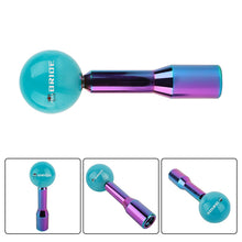Load image into Gallery viewer, Brand New Universal Bride Pearl Teal Ball Manual Gear Stick Shift Knob M8 M10 M12 &amp; Neo Chrome Shifter Extender Extension