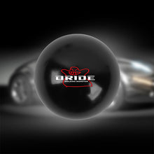 Load image into Gallery viewer, BRAND NEW UNIVERSAL BRIDE JDM Aluminum Black Round Ball Manual Gear Stick Shift Knob Universal M8 M10 M12