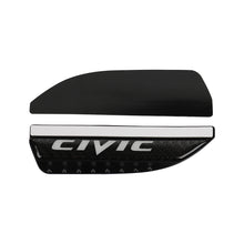 Load image into Gallery viewer, Brand New 2PCS Universal Civic Carbon Fiber Rear View Side Mirror Visor Shade Rain Shield Water Guard