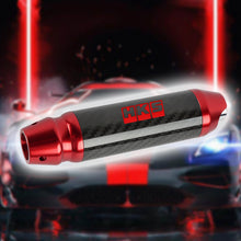 Load image into Gallery viewer, Brand New HKS Universal Real Carbon Fiber Red Aluminum Automatic Transmission Racing Gear Shift Knob