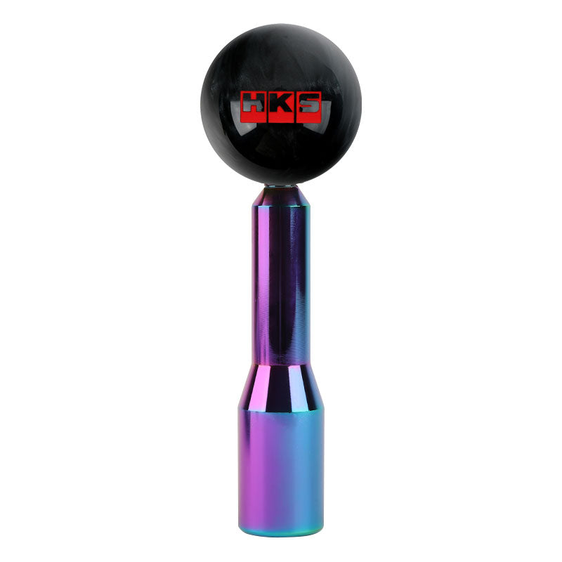 Brand New Universal HKS Pearl Black Ball Manual Gear Stick Shift Knob M8 M10 M12 & Neo Chrome Shifter Extender Extension