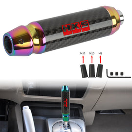 Brand New Universal HKS Real Carbon Fiber Neo Aluminum Automatic Transmission Racing Gear Shift Knob