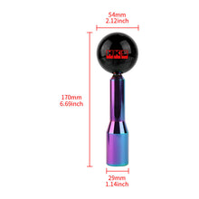 Load image into Gallery viewer, Brand New Universal HKS Pearl Black Ball Manual Gear Stick Shift Knob M8 M10 M12 &amp; Neo Chrome Shifter Extender Extension