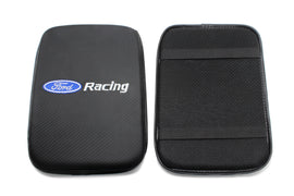 BRAND NEW UNIVERSAL Ford Racing Car Center Console Armrest Cushion Mat Pad Cover Embroidery