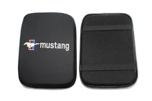 Load image into Gallery viewer, BRAND NEW UNIVERSAL Mustang Car Center Console Armrest Cushion Mat Pad Cover Embroidery