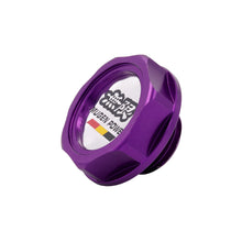 Load image into Gallery viewer, Brand New Jdm Mugen Emblem Brushed Purple Engine Oil Filler Cap Badge For Honda / Acura