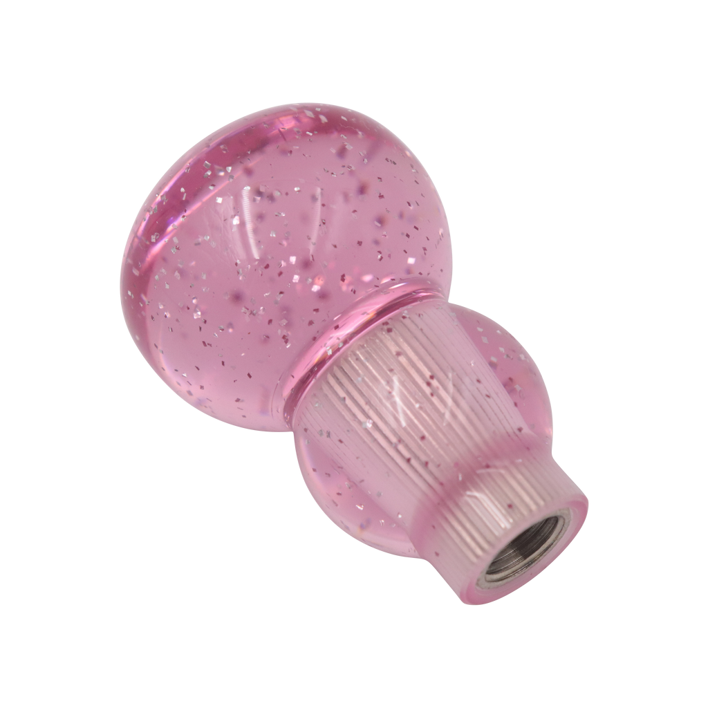BRAND NEW JDM UNIVERSAL GOURD Glitter Pink Manual Car Racing Gear Shift Knob Shifter M8 M10 M12
