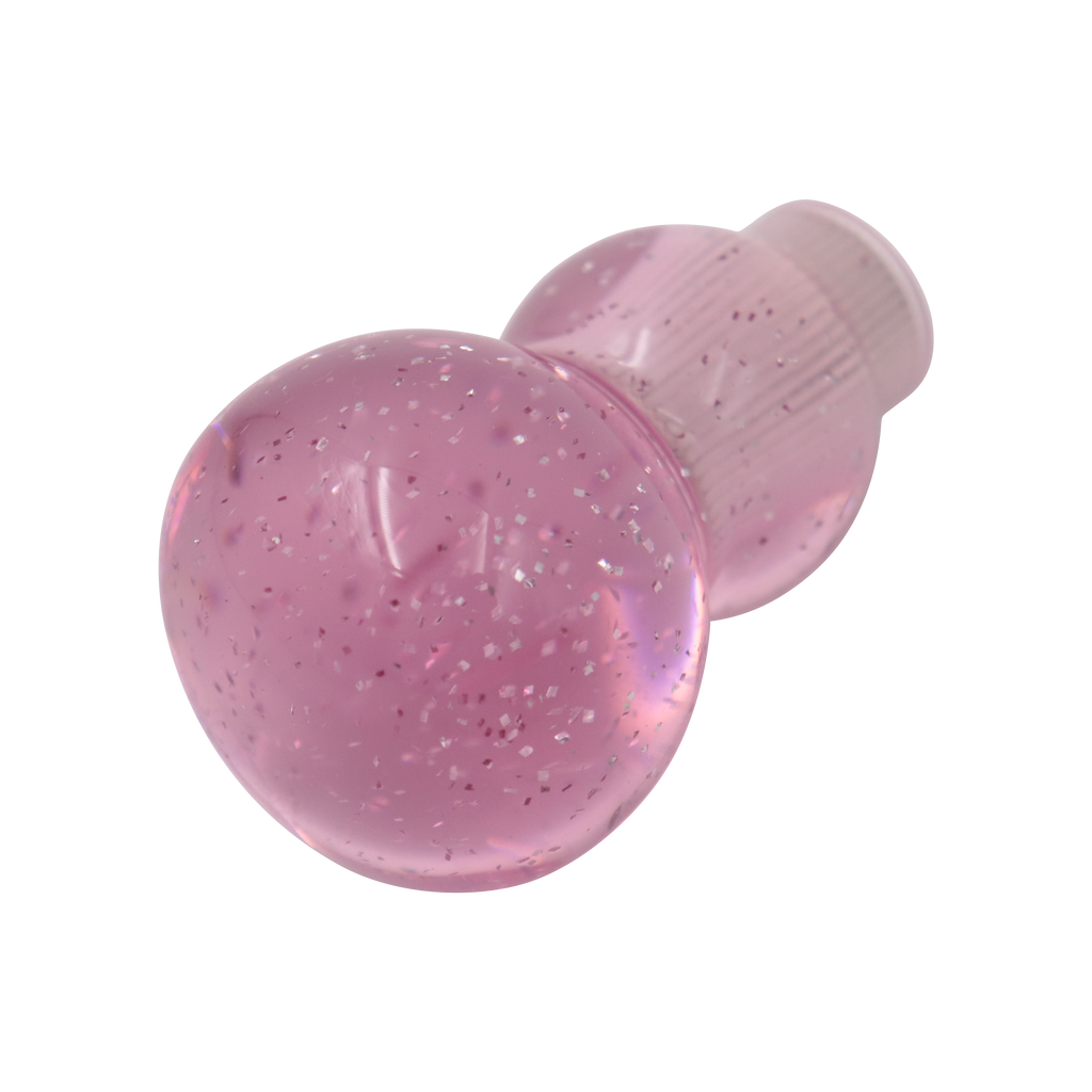 BRAND NEW JDM UNIVERSAL GOURD Glitter Pink Manual Car Racing Gear Shift Knob Shifter M8 M10 M12