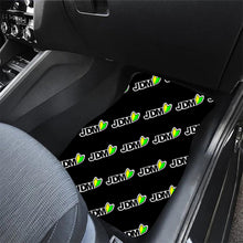 Load image into Gallery viewer, Brand New 4PCS JDM BEGINNER LEAF Racing Black Fabric Car Floor Mats Interior Carpets