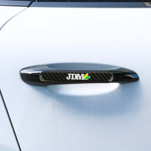 Load image into Gallery viewer, Brand New 1PCS JDM Real Carbon Fiber Black Car Trunk Side Fenders Door Badge Scratch Guard Sticker