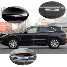 Load image into Gallery viewer, Brand New 1PCS JDM Real Carbon Fiber Silver Car Trunk Side Fenders Door Badge Scratch Guard Sticker