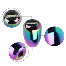 Load image into Gallery viewer, Brand New JDM Beginner Leaf Universal Real Carbon Fiber Sticker Aluminum Manual Gear Stick Neo Chrome Shift Knob Shifter M8 M10 M12