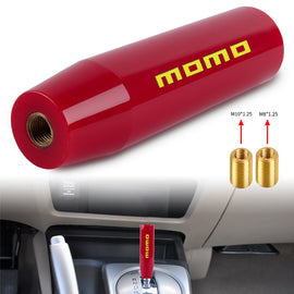 Brand New 15CM Momo Universal Glossy Red Long Stick Manual Car Gear Shift Knob Shifter M8 M10 M12