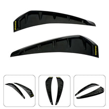Load image into Gallery viewer, Brand New Momo Universal Car Glossy Black Side Door Fender Vent Air Wing Cover Trim ABS Plastic