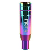 Load image into Gallery viewer, Brand New Universal JDM 13CM Momo Aluminum Neo Chrome Automatic Gear Stick Shift Knob Lever Shifter