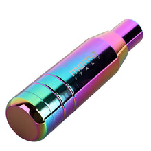 Load image into Gallery viewer, Brand New Universal JDM 13CM Momo Aluminum Neo Chrome Automatic Gear Stick Shift Knob Lever Shifter