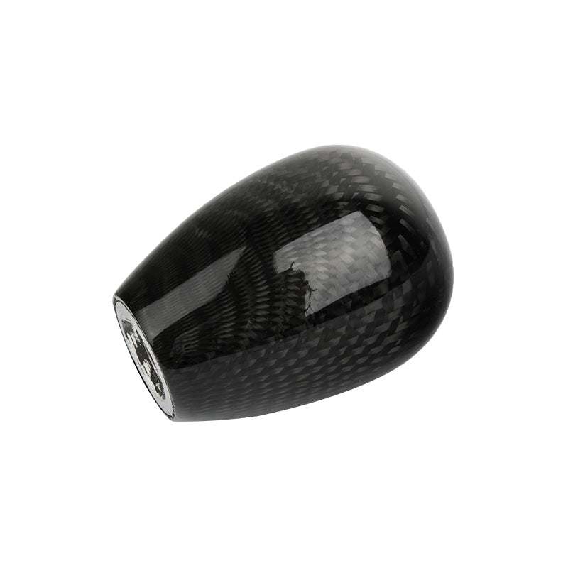 Brand New Universal Momo Black Real Carbon Fiber Manual Gear Stick Shift Knob Shifter M8 M10 M12