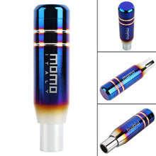 Load image into Gallery viewer, Brand New Universal JDM 13CM Momo Aluminum Burnt Blue Automatic Gear Stick Shift Knob Lever Shifter