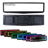 BRAND NEW UNIVERSAL MOMO JDM MULTI-COLOR GALAXY MIRROR LED LIGHT CLIP-ON REAR VIEW WINK REARVIEW