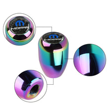 Load image into Gallery viewer, Brand New JDM Mopar Universal Real Carbon Fiber Sticker Aluminum Manual Gear Stick Neo Chrome Shift Knob Shifter M8 M10 M12