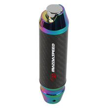 Load image into Gallery viewer, Brand New Mazdaspeed Universal Real Carbon Fiber Neo Aluminum Automatic Transmission Racing Gear Shift Knob