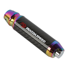 Load image into Gallery viewer, Brand New Mazdaspeed Universal Real Carbon Fiber Neo Aluminum Automatic Transmission Racing Gear Shift Knob