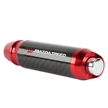 Load image into Gallery viewer, Brand New Mazdaspeed Universal Real Carbon Fiber Red Aluminum Automatic Transmission Racing Gear Shift Knob
