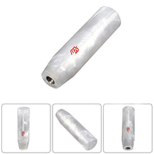 Load image into Gallery viewer, Brand New Universal Mazdaspeed White Pearl Long Stick Manual Car Gear Shift Knob Shifter M8 M10 M12