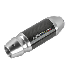 Load image into Gallery viewer, Brand New Mugen Universal Real Carbon Fiber Silver Aluminum Automatic Transmission Racing Gear Shift Knob