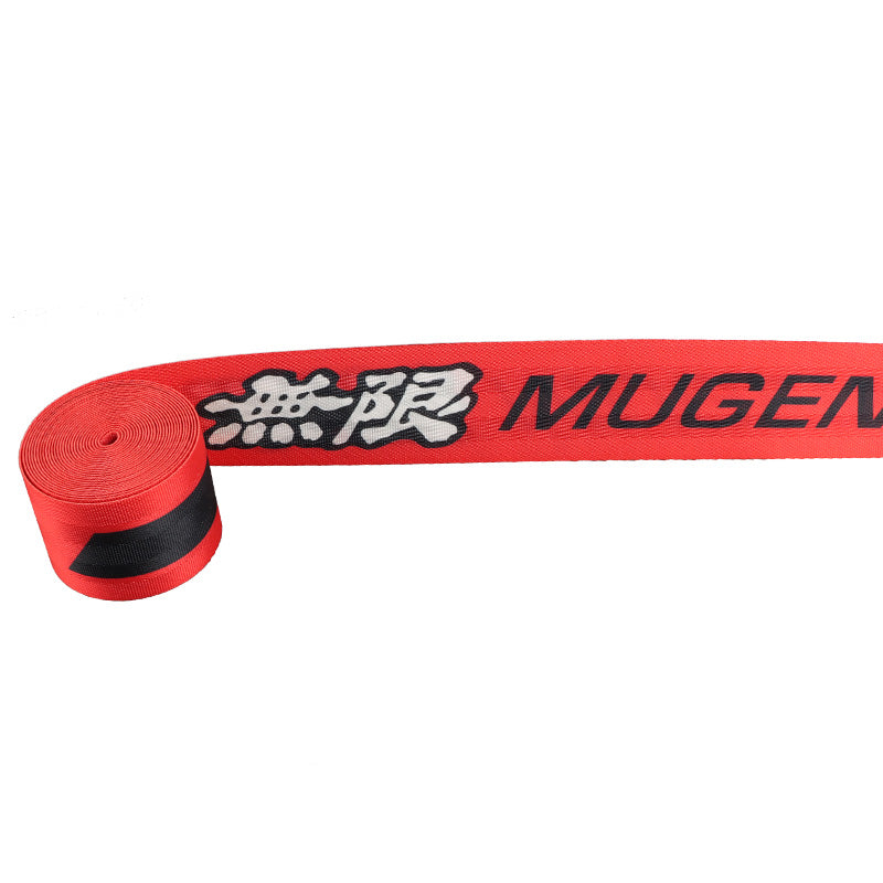 Brand New Mugen 3.6M Harness 3 Point Auto Car Front Safety Retractable Seat Belt