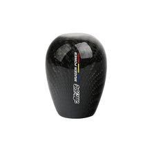 Load image into Gallery viewer, Brand New Universal Mugen Black Real Carbon Fiber Manual Gear Stick Shift Knob Shifter M8 M10 M12